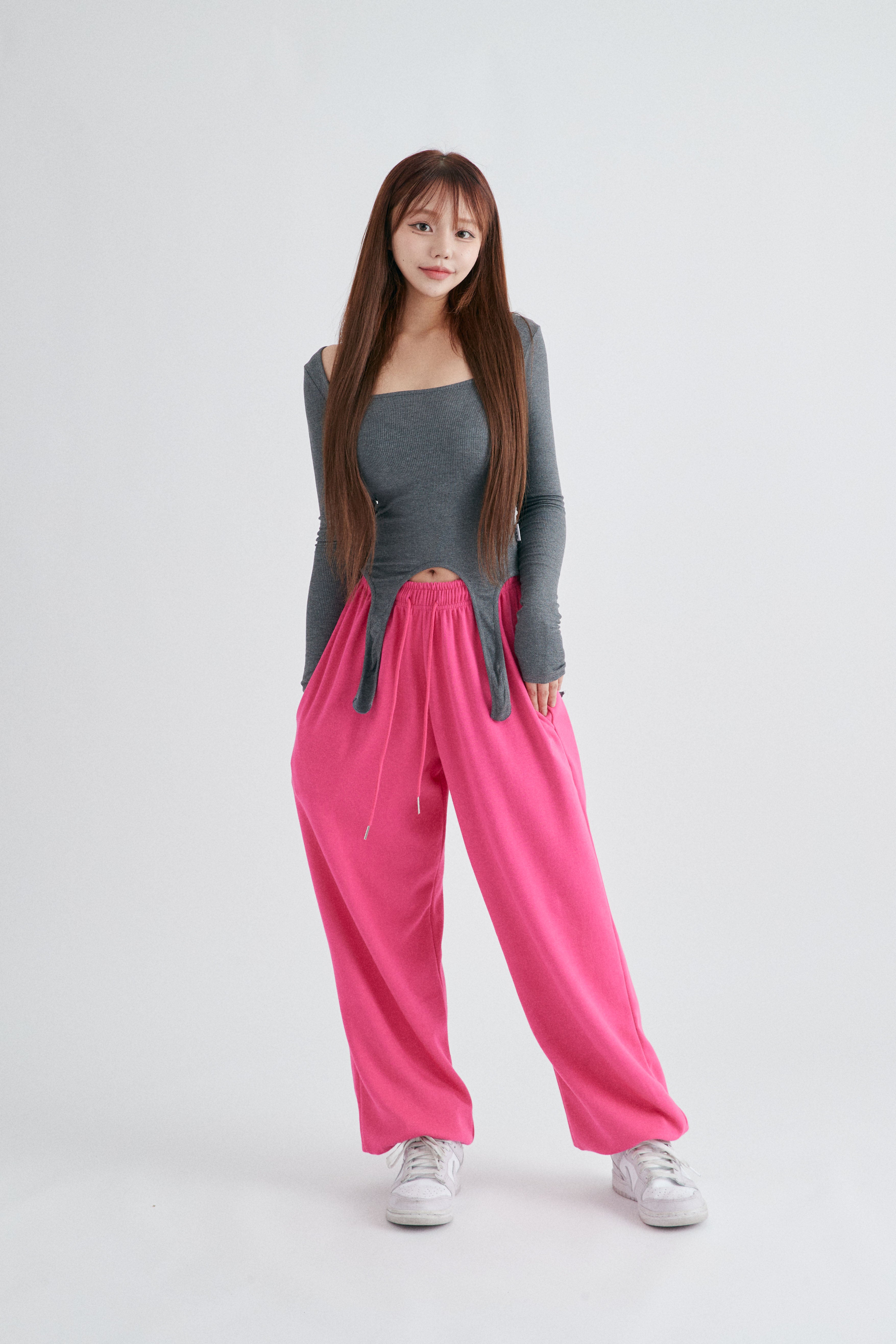 RV Summer Jogger Pants / Cherry Pink