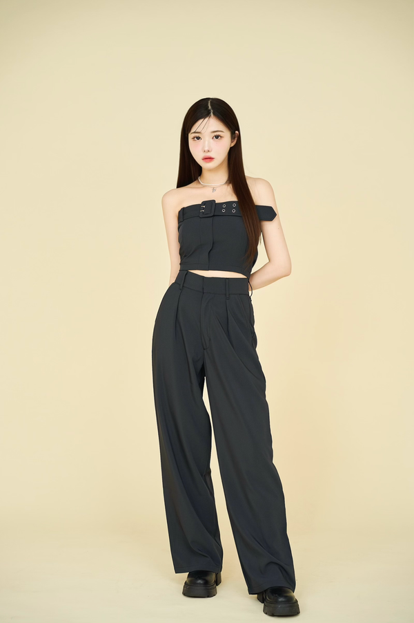 ビスチェロングパンツセットアップ / Bustier long pants setup