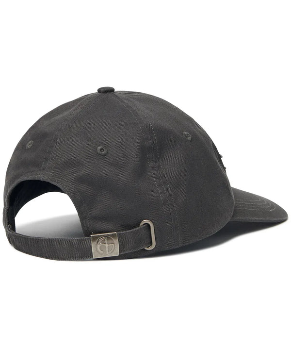 ゴシックパッチボールキャップ-チャコール