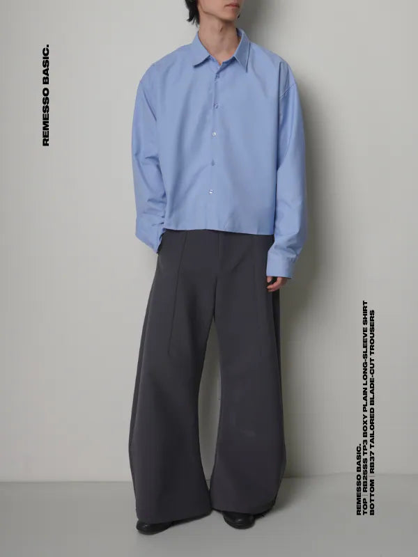 TP3  ボクシー長袖シャツ