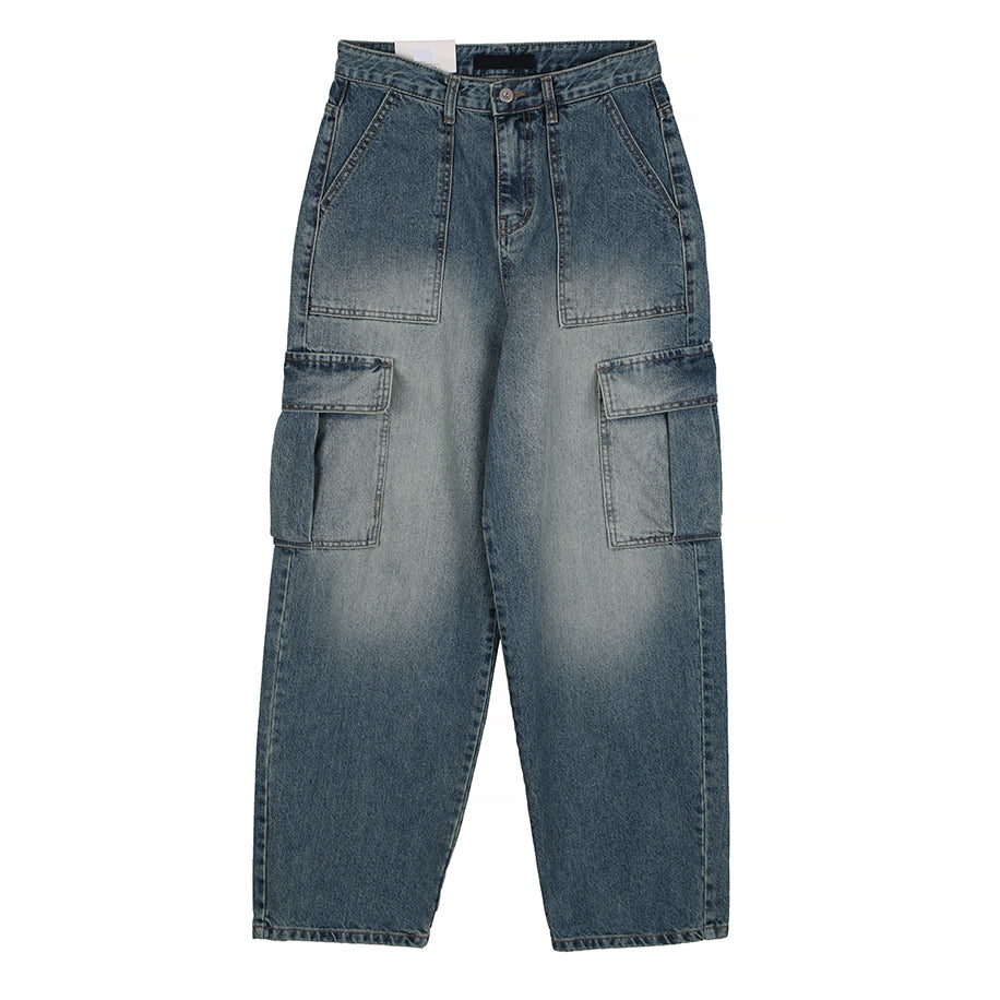 M.Fatigue Cargo Denim Pants [1color]