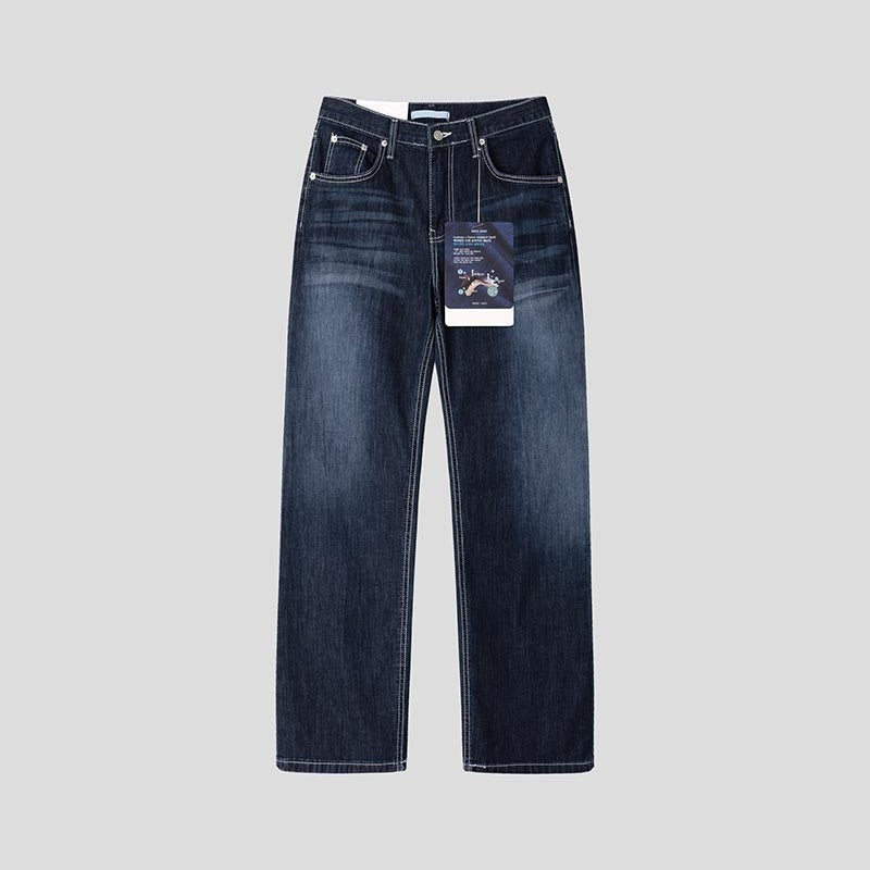 デニム・ジーパン ASCLO Coolever Garment Semi Wide Denim Pants (3color) ASCLO Coolever Garment Semi Wide Denim Pants (3color