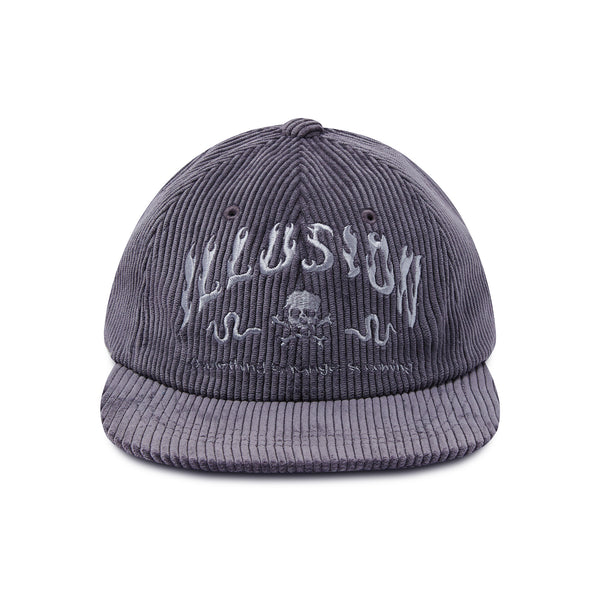 Illusion Corduroy Cap Grey