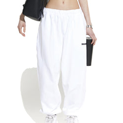 Orizin Wide Sweat Jogger Pants White