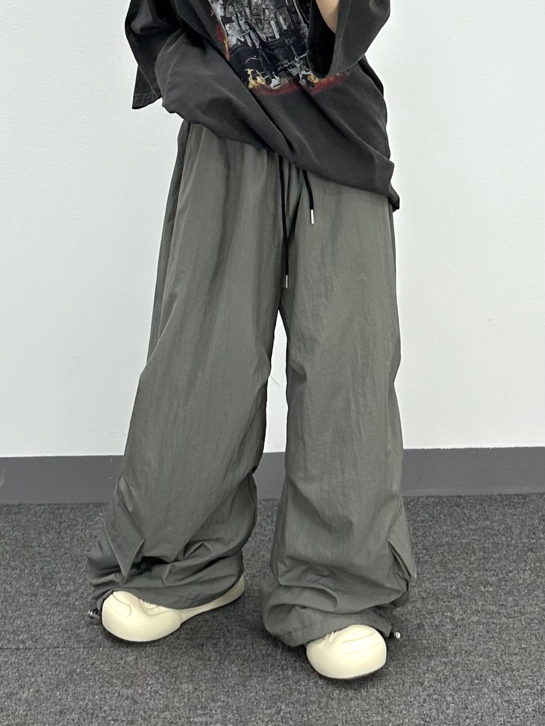 band track nylon pants