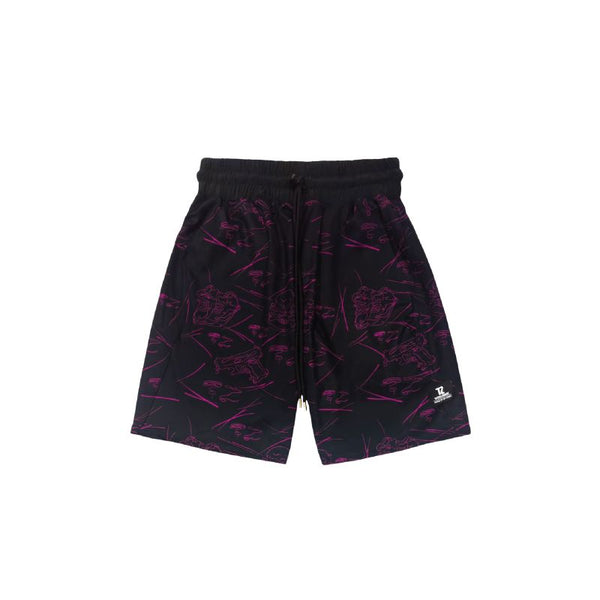 TZ DANGEROUS SURF TRUNKS - BLACK