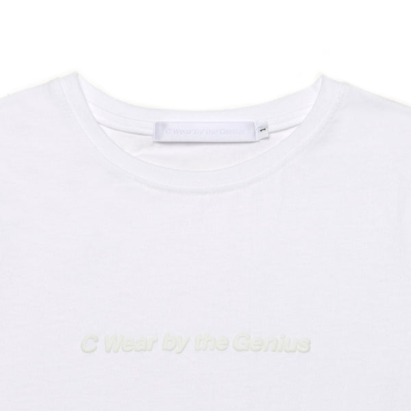 C Wear CROP T-SHIRT WHITE