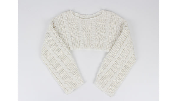 WINTER KNIT BOLERO SET