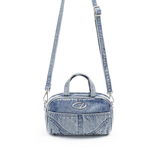 ODDシグネチャーデニムカッティングミニバッグ / ODD Signature Denim Cutting Mini Bag