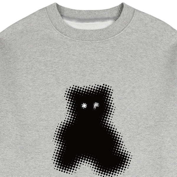 [UNISEX] Dot Silhouette Bear Man to Man