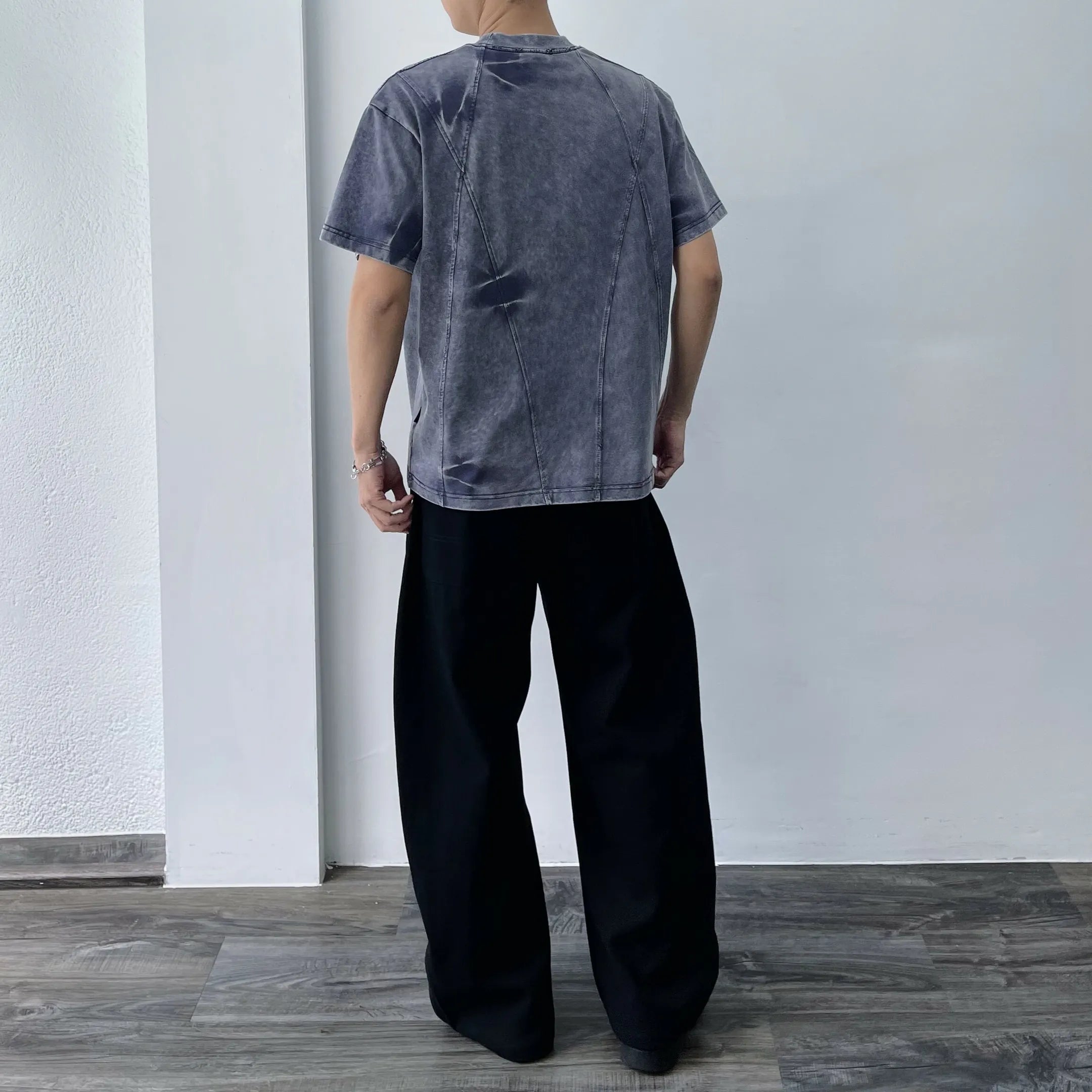 カーブラインカジュアルパンツ