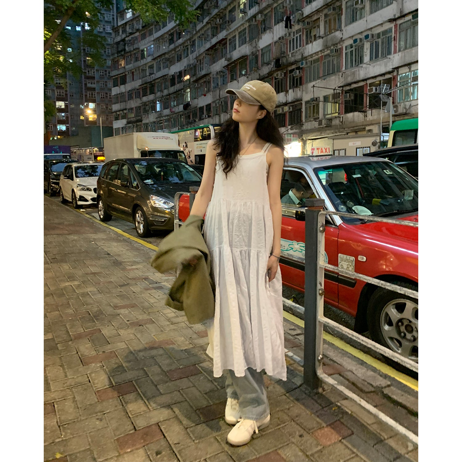 mentee layered dress