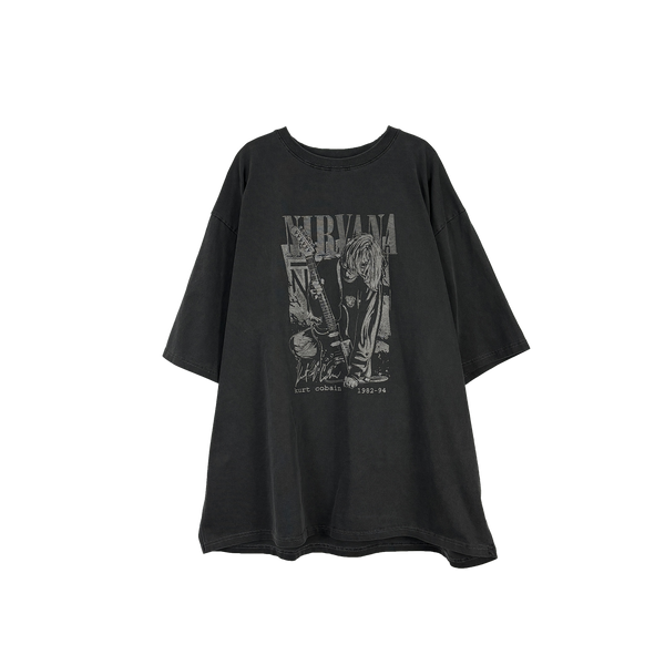 nirvana cartoon t