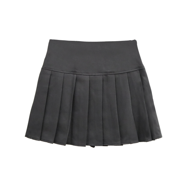 RIBBON PLEATS SKIRT (2 COLORS)