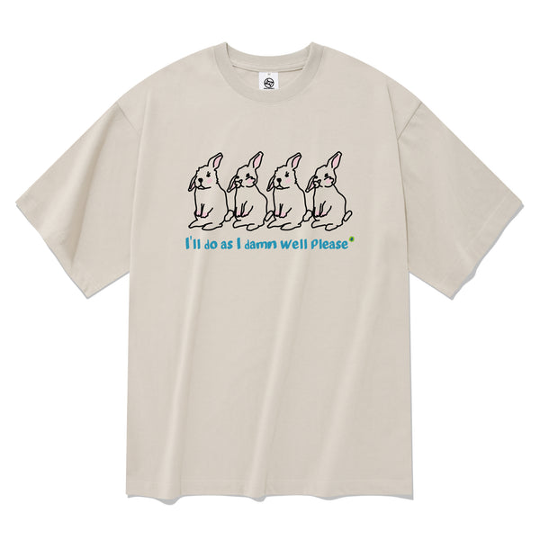 RABBIT FOUR T-SHIRTS