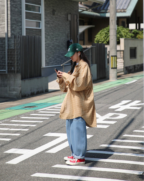  COSY CHECKERED SHIRT 