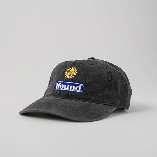 FFOUND3 STONE WASHED BALL CAP / CHARCOAL