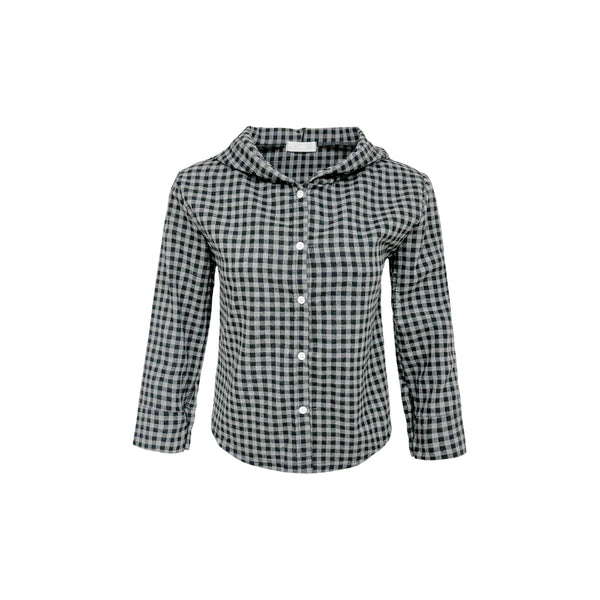 Jolly Checkered Hooded Shirt