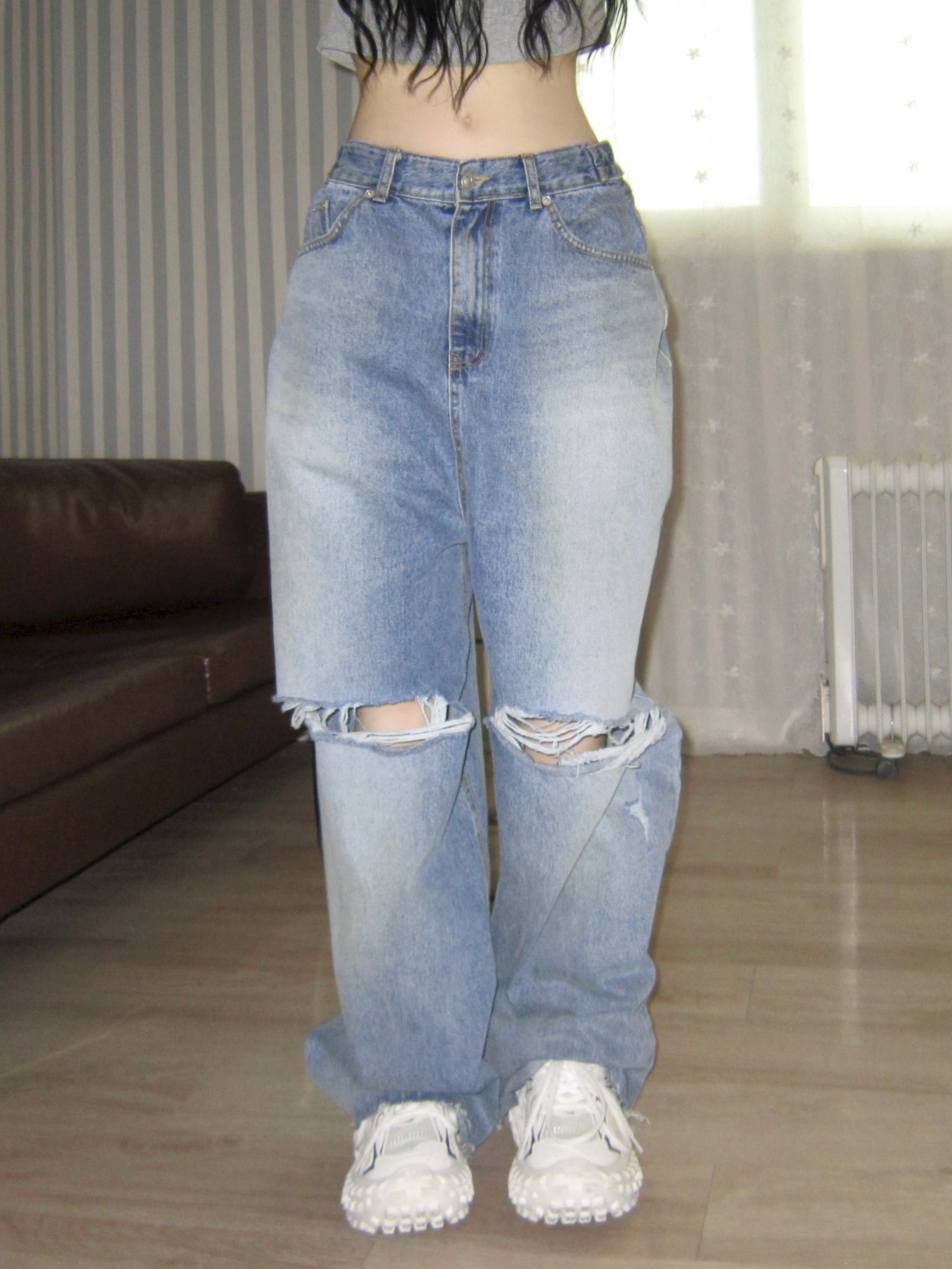 Blue vintage denim-PT