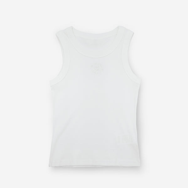 Kling Sleeveless White