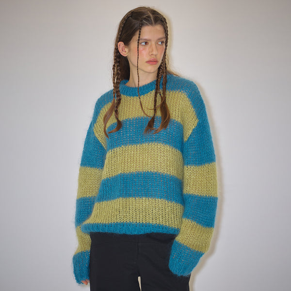 Kidmo stripe boxy knit