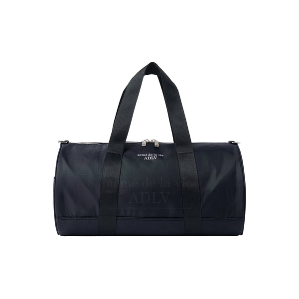 [24SS] BASIC LOGO RIPSTOP TWO-WAY DUFFEL BAG BLACK