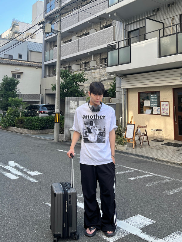 アナザールーズフィットハーフTシャツ