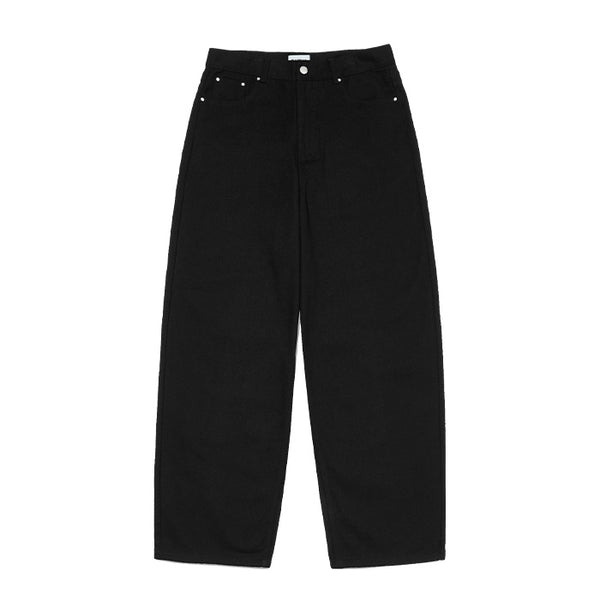 Standard Cotton Pants-Black