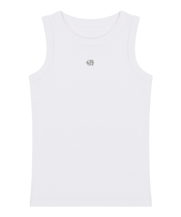 CBA WOMENS SLEVELESS WHITE