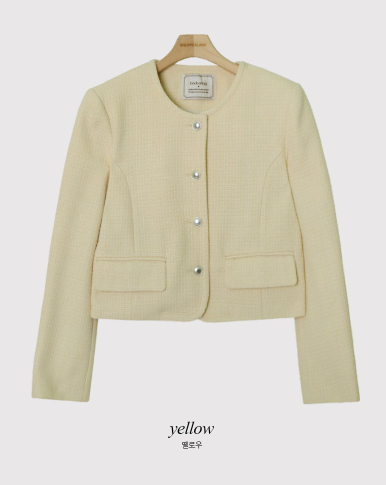 [SHOPPERMADE] Freesia Spring Tweed Jacket (3color)