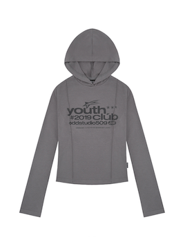 Youth-Club-Slim-Pintuck-Hood-Long-Sleeve - 3COLOR