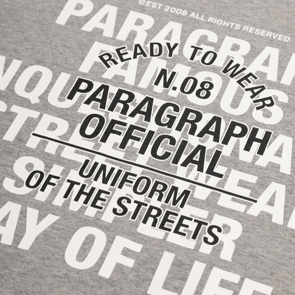 PARAGRAPHオフィシャルTシャツ