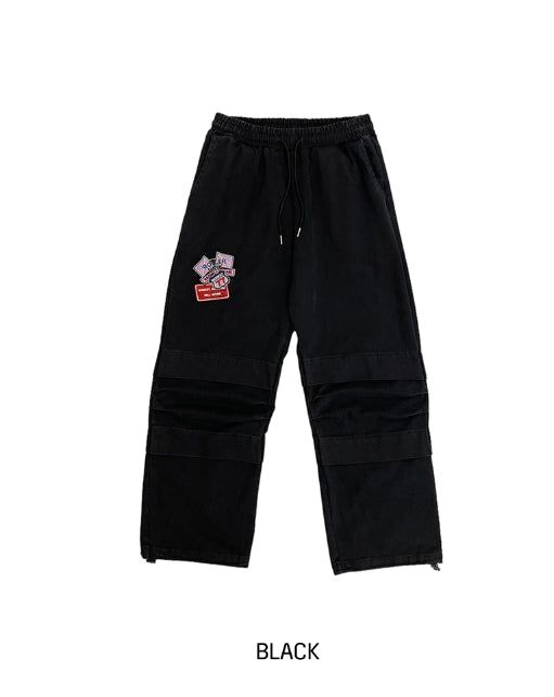 Cachion Patch Pigment Pants