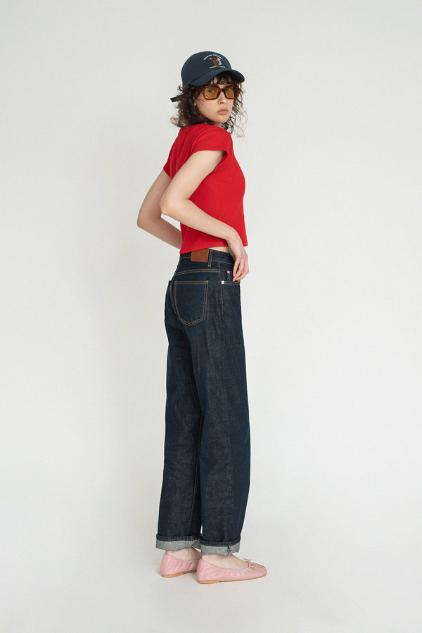 Milo raw denim pants