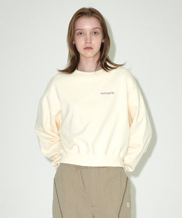 ORIGIN LOGO CROP SWEATSHIRT