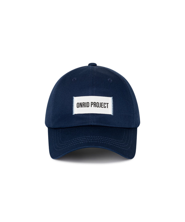 Logo Label Ball Cap - Navy