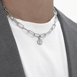 a man's necklace_CLEF CHAIN NEC