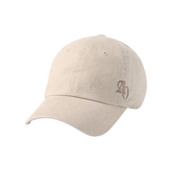 24FW COLOR POINT SMALL SYMBOL BALL CAP BEIGE