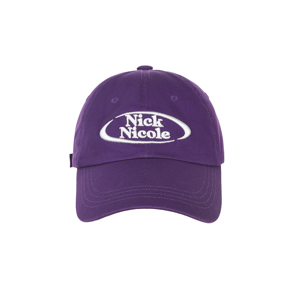 NICOLE SEOUL CIRCLE BALL CAP_PURPLE