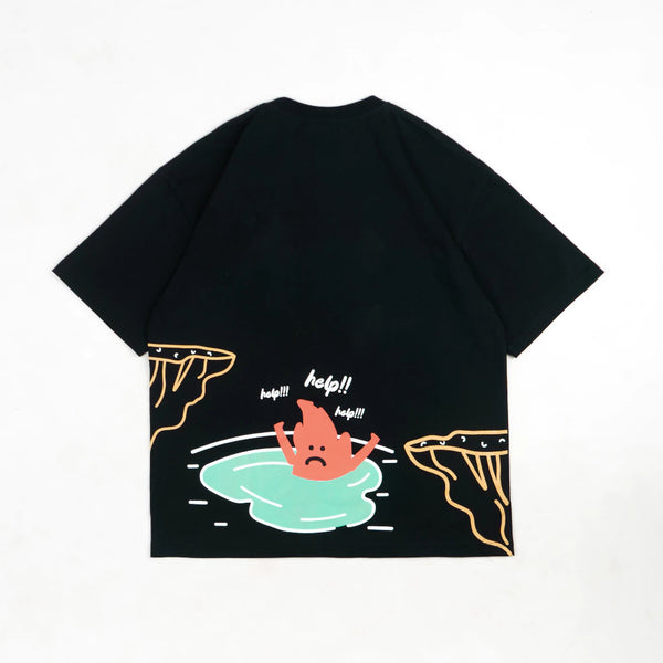 FAITH FADE Moral Corruption - Betrayed Oversized Tee (Black)