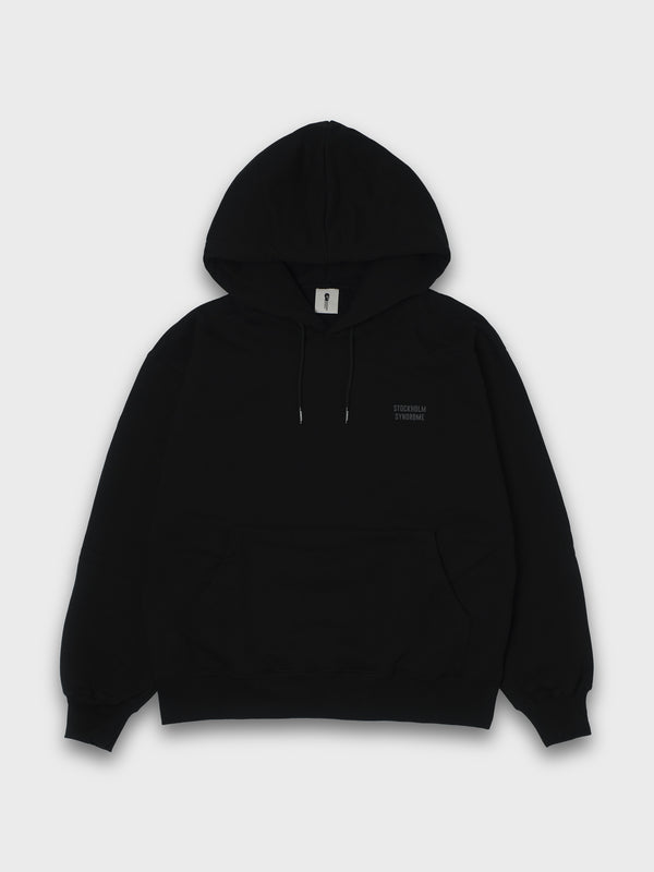 BIG LOGO HOODIE - BLACK