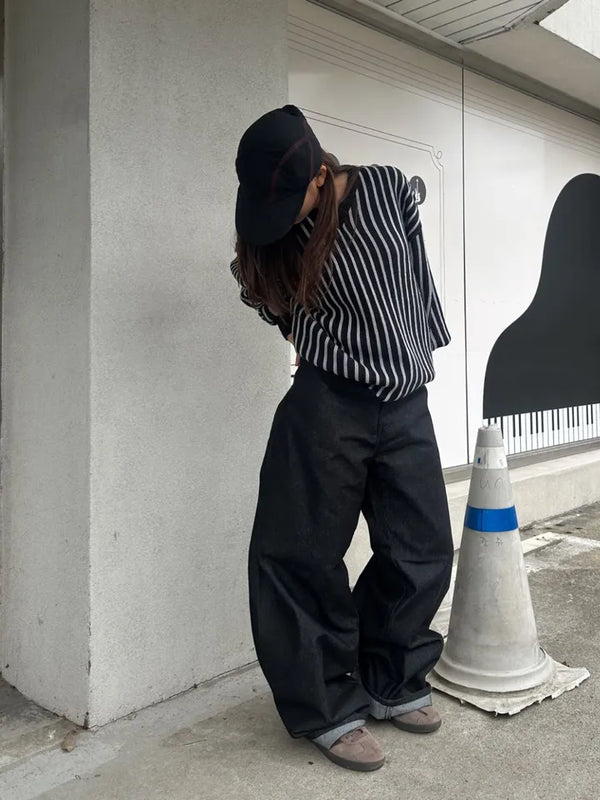 ラボスナップワイドパンツ [2color]