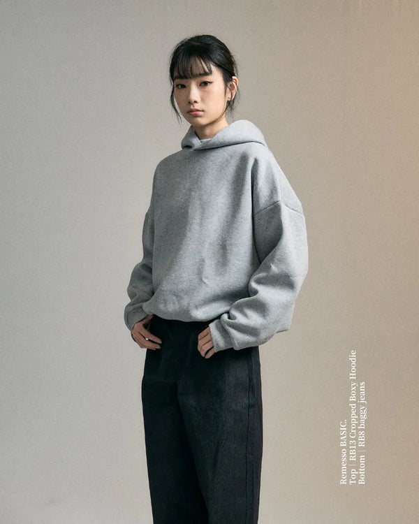 RB13 クロップドボクシーフーディー