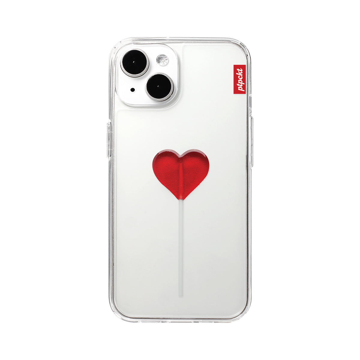 【MADE】Heart Lollipop Phonecase(Transparent Gel Hard)