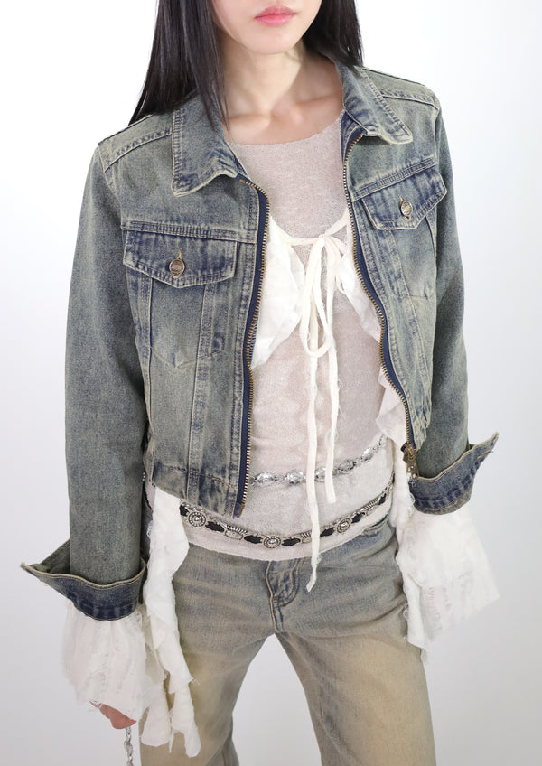 StrongSilhouette Denim jacket