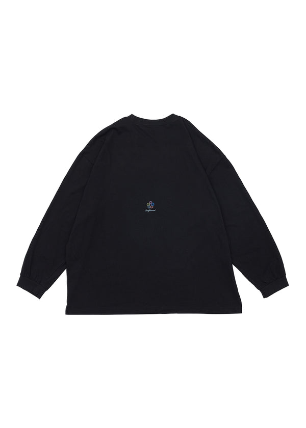 GRAPHIC PIGMENT LONG SLEEVE (BLACK)