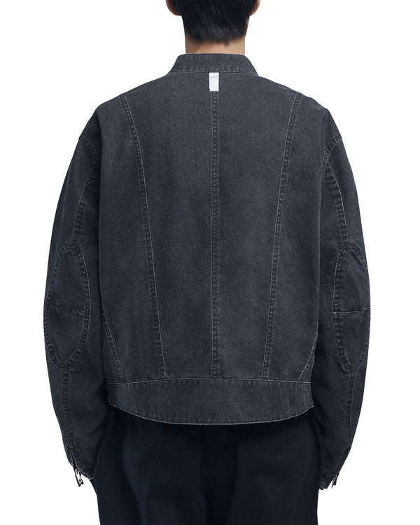 R.B JACKET - WASHED BLACK