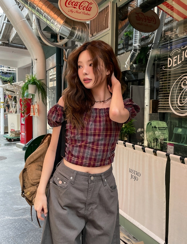 モコスタッドバルーンワイドコットンパンツ