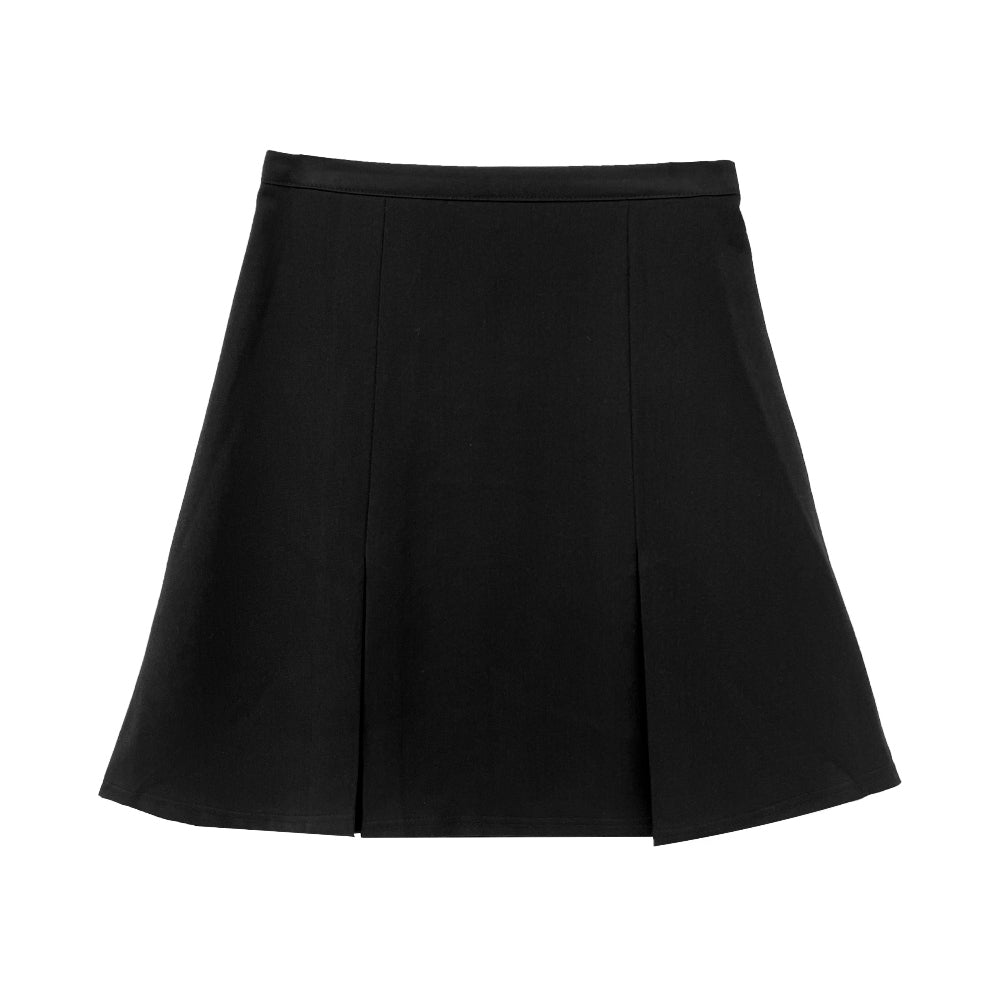Daily High School 4-quarter pleated skirt (2 colors)