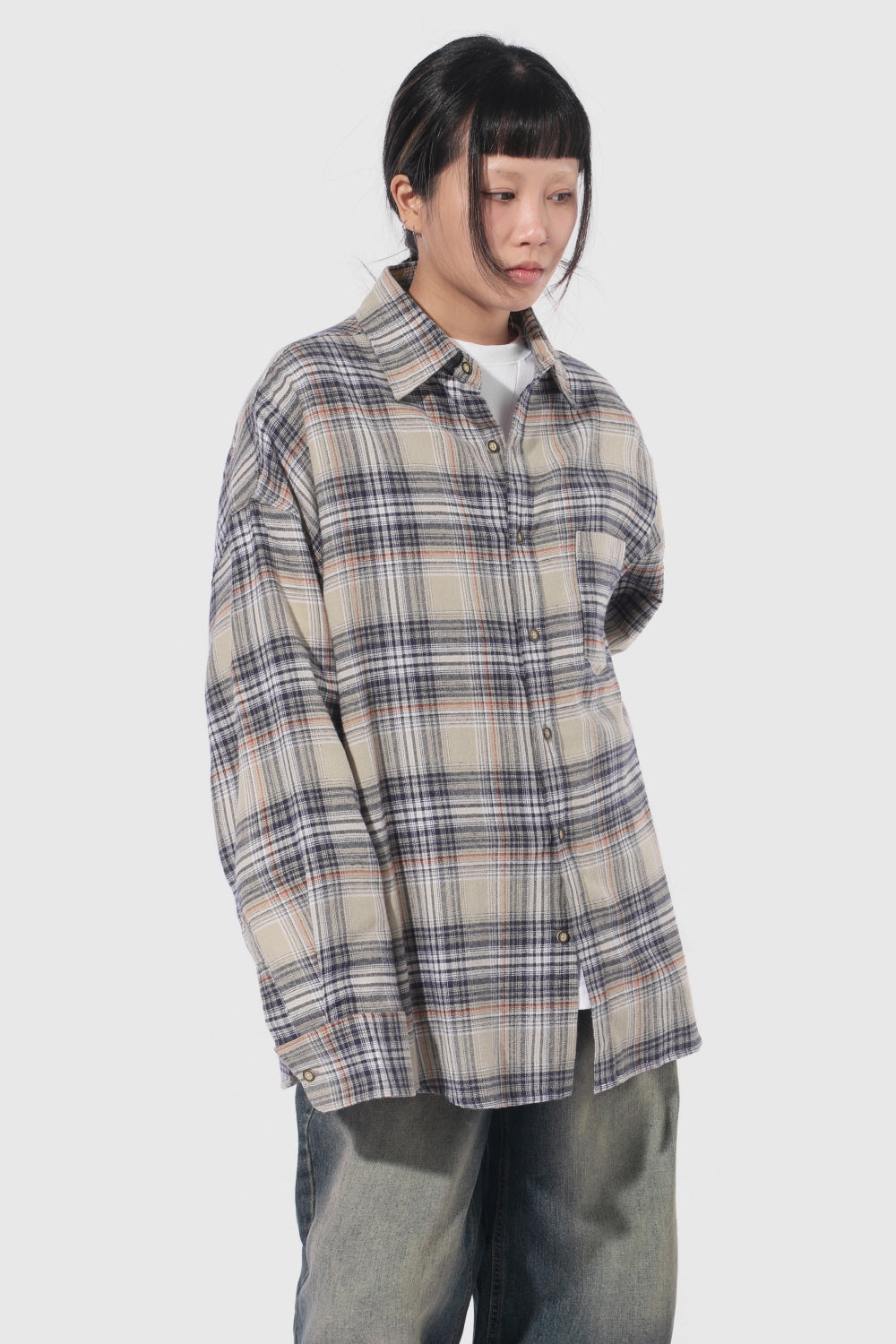 W.Taiga Check Shirts [3color]